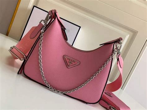 prada hobo pink